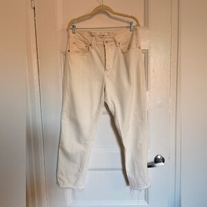 Women's Cream Jeans